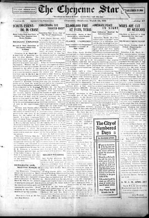 Primary view of object titled 'The Cheyenne Star (Cheyenne, Okla.), Vol. 15, No. 37, Ed. 1 Wednesday, February 23, 1916'.