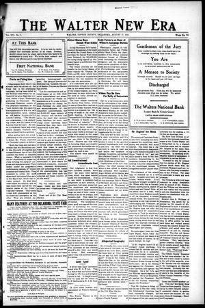 The Walter New Era (Walter, Okla.), Vol. 16, No. 2, Ed. 1 Thursday, August 17, 1916