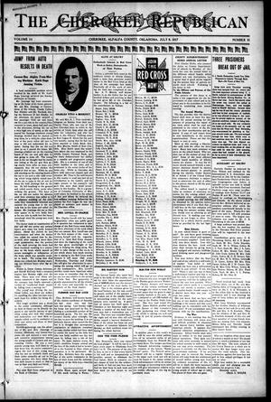 The Cherokee Republican (Cherokee, Okla.), Vol. 14, No. 51, Ed. 1 Friday, July 6, 1917