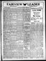 Thumbnail image of item number 1 in: 'Fairview Leader (Fairview, Okla.), Vol. 12, No. 5, Ed. 1 Thursday, March 14, 1918'.