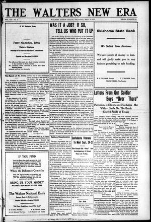 The Walters New Era (Walters, Okla.), Vol. 8, No. 7, Ed. 1 Thursday, September 19, 1918