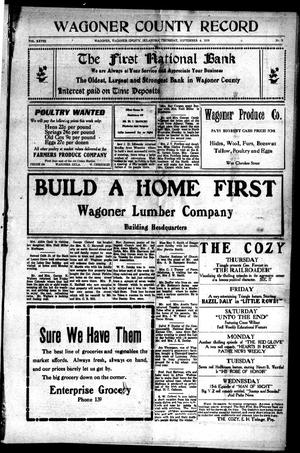 Wagoner County Record (Wagoner, Okla.), Vol. 28, No. 3, Ed. 1 Thursday, September 4, 1919