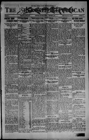 Primary view of object titled 'The Cherokee Republican (Cherokee, Okla.), Vol. 19, No. 22, Ed. 1 Friday, December 9, 1921'.