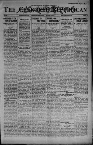 The Cherokee Republican (Cherokee, Okla.), Vol. 19, No. 23, Ed. 1 Friday, December 16, 1921