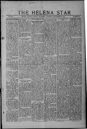 The Helena Star (Helena, Okla.), Vol. 8, No. 38, Ed. 1 Thursday, September 25, 1913