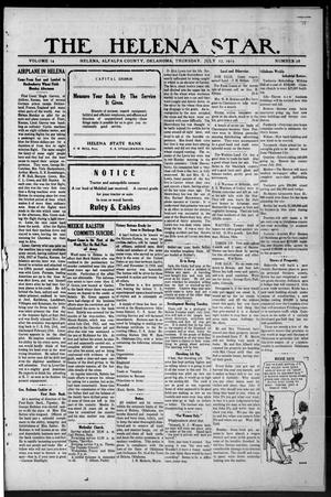The Helena Star. (Helena, Okla.), Vol. 14, No. 28, Ed. 1 Thursday, July 17, 1919