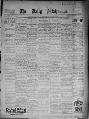 The Daily Oklahoman. (Oklahoma City, Okla. Terr.), Vol. 7, No. 33, Ed. 1 Thursday, February 7, 1895