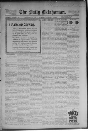 The Daily Oklahoman. (Oklahoma City, Okla. Terr.), Vol. 7, No. 35, Ed. 1 Saturday, February 9, 1895