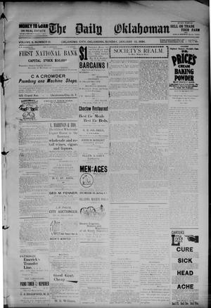 The Daily Oklahoman (Oklahoma City, Okla.), Vol. 8, No. 16, Ed. 1 Sunday, January 19, 1896