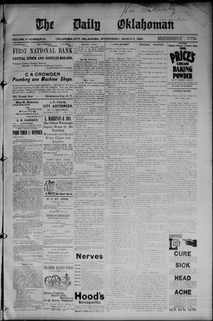 The Daily Oklahoman (Oklahoma City, Okla.), Vol. 8, No. 60, Ed. 1 Wednesday, March 11, 1896