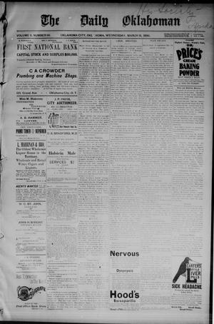 The Daily Oklahoman (Oklahoma City, Okla.), Vol. 8, No. 66, Ed. 1 Wednesday, March 18, 1896