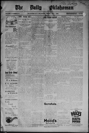 The Daily Oklahoman (Oklahoma City, Okla.), Vol. 8, No. 104, Ed. 1 Friday, May 1, 1896
