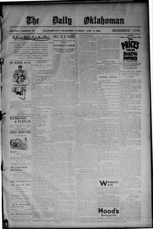 The Daily Oklahoman (Oklahoma City, Okla.), Vol. 8, No. 137, Ed. 1 Tuesday, June 9, 1896