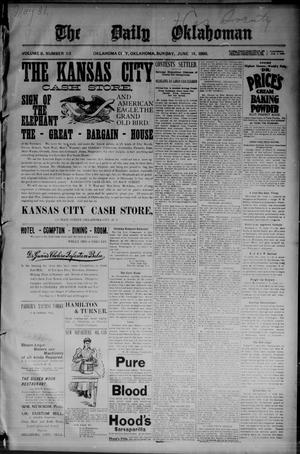 The Daily Oklahoman (Oklahoma City, Okla.), Vol. 8, No. 113, Ed. 1 Sunday, June 14, 1896