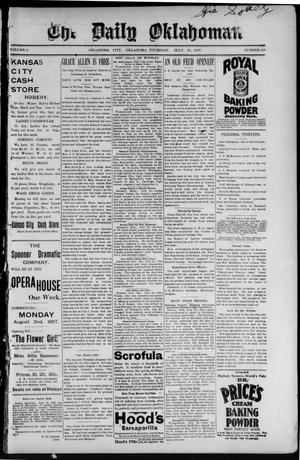 The Daily Oklahoman (Oklahoma City, Okla.), Vol. 9, No. 208, Ed. 1 Thursday, July 29, 1897
