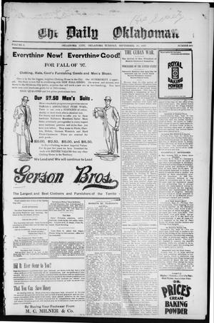 The Daily Oklahoman (Oklahoma City, Okla.), Vol. 9, No. 260, Ed. 1 Tuesday, September 28, 1897