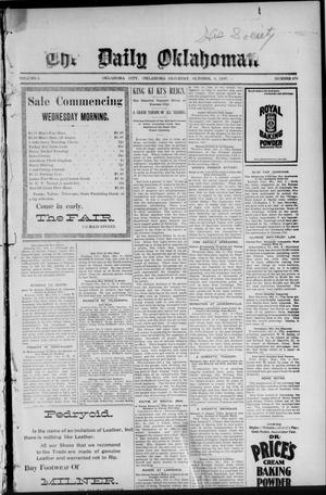 The Daily Oklahoman (Oklahoma City, Okla.), Vol. 9, No. 270, Ed. 1 Saturday, October 9, 1897