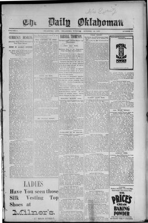 The Daily Oklahoman (Oklahoma City, Okla.), Vol. 9, No. 284, Ed. 1 Tuesday, October 26, 1897
