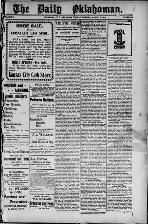 The Daily Oklahoman. (Oklahoma City, Okla.), Vol. 10, No. 50, Ed. 1 Tuesday, March 1, 1898