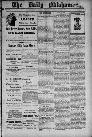 The Daily Oklahoman. (Oklahoma City, Okla.), Vol. 10, No. 57, Ed. 1 Wednesday, March 9, 1898