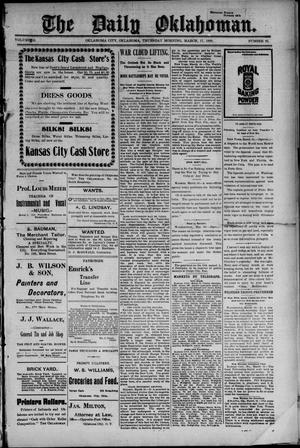 The Daily Oklahoman. (Oklahoma City, Okla.), Vol. 10, No. 63, Ed. 1 Thursday, March 17, 1898