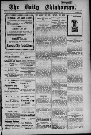 The Daily Oklahoman. (Oklahoma City, Okla.), Vol. 10, No. 66, Ed. 1 Sunday, March 20, 1898