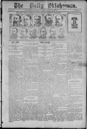 The Daily Oklahoman. (Oklahoma City, Okla.), Vol. 10, No. 109, Ed. 1 Tuesday, May 10, 1898