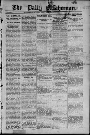 The Daily Oklahoman. (Oklahoma City, Okla.), Vol. 10, No. 122, Ed. 1 Sunday, May 22, 1898