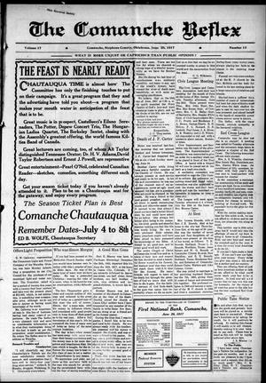 The Comanche Reflex (Comanche, Okla.), Vol. 17, No. 13, Ed. 1 Friday, June 29, 1917