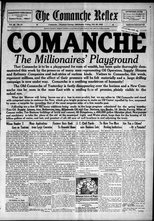 Primary view of object titled 'The Comanche Reflex (Comanche, Okla.), Vol. 19, No. 48, Ed. 1 Friday, February 20, 1920'.
