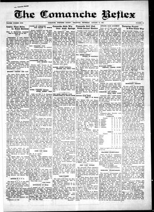 Primary view of object titled 'The Comanche Reflex (Comanche, Okla.), Vol. 30, No. 35, Ed. 1 Thursday, January 15, 1931'.