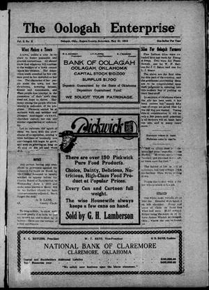 Oologah Enterprise (Oologah, Okla.), Vol. 2, No. 2, Ed. 1 Saturday, May 31, 1913