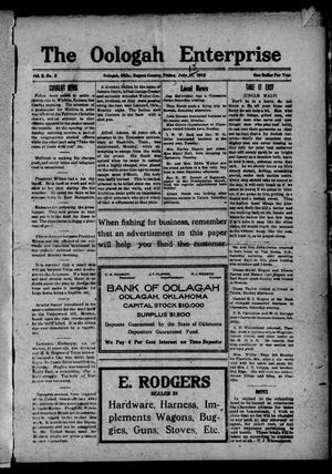 Oologah Enterprise (Oologah, Okla.), Vol. 2, No. 9, Ed. 1 Friday, July 18, 1913