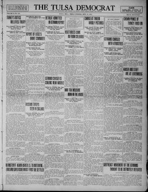 Primary view of object titled 'The Tulsa Democrat (Tulsa, Okla.), Vol. 10, No. 335, Ed. 1 Friday, September 11, 1914'.