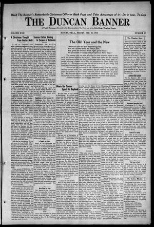 The Duncan Banner (Duncan, Okla.), Vol. 22, No. 17, Ed. 1 Friday, December 26, 1913