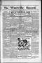 Newspaper: The Westville Record. (Westville, Okla.), Vol. 5, No. 8, Ed. 1 Friday…
