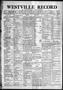 Newspaper: Westville Record (Westville, Okla.), Vol. 5, No. 51, Ed. 1 Friday, Ma…