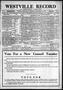 Newspaper: Westville Record (Westville, Okla.), Vol. 6, No. 1, Ed. 1 Friday, Mar…
