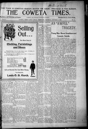 The Coweta Times. (Coweta, Indian Terr.), Vol. 1, No. 14, Ed. 1 Thursday, October 12, 1905
