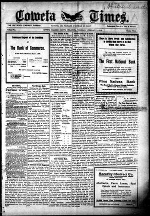 Coweta Times. (Coweta, Okla.), Vol. 5, No. 30, Ed. 1 Thursday, February 3, 1910
