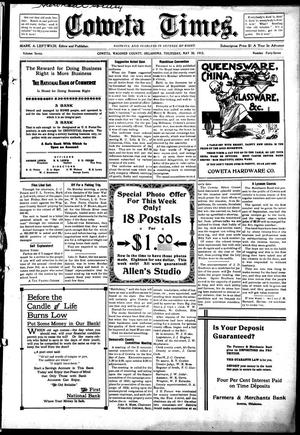 Coweta Times. (Coweta, Okla.), Vol. 7, No. 47, Ed. 1 Thursday, May 30, 1912