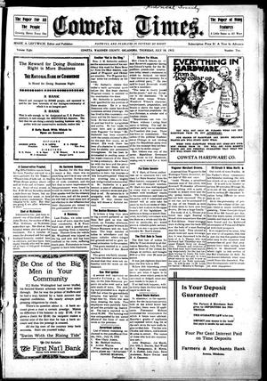 Coweta Times. (Coweta, Okla.), Vol. 8, No. 2, Ed. 1 Thursday, July 18, 1912