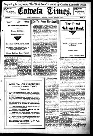 Coweta Times. (Coweta, Okla.), Vol. 9, No. 23, Ed. 1 Thursday, December 18, 1913