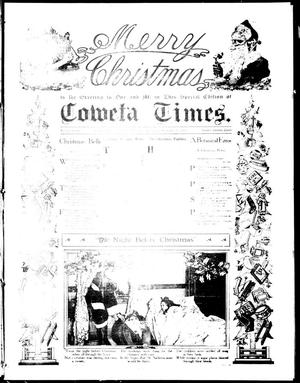 Primary view of object titled 'Coweta Times. (Coweta, Okla.), Vol. 11, No. 23, Ed. 1 Thursday, December 16, 1915'.
