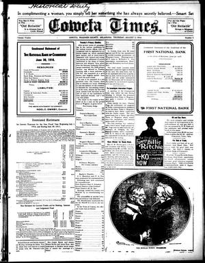 Coweta Times. (Coweta, Okla.), Vol. 12, No. 4, Ed. 1 Thursday, August 3, 1916
