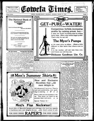 Coweta Times. (Coweta, Okla.), Vol. 14, No. 5, Ed. 1 Thursday, August 15, 1918