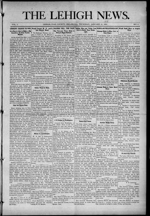 The Lehigh News. (Lehigh, Okla.), Vol. 3, No. 4, Ed. 1 Thursday, January 21, 1915