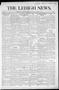 Newspaper: The Lehigh News. (Lehigh, Okla.), Vol. 4, No. 12, Ed. 1 Thursday, Mar…