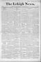 Newspaper: The Lehigh News. (Lehigh, Okla.), Vol. 4, No. 43, Ed. 1 Thursday, Oct…