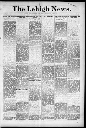 The Lehigh News. (Lehigh, Okla.), Vol. 5, No. 15, Ed. 1 Thursday, April 5, 1917